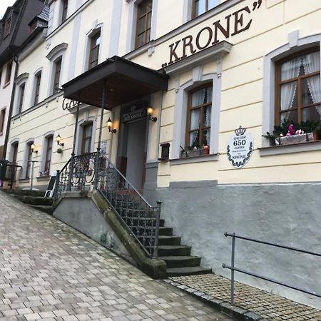 Hotel Zur Krone Bad Bruckenau Bagian luar foto