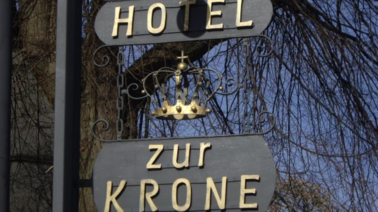 Hotel Zur Krone Bad Bruckenau Bagian luar foto